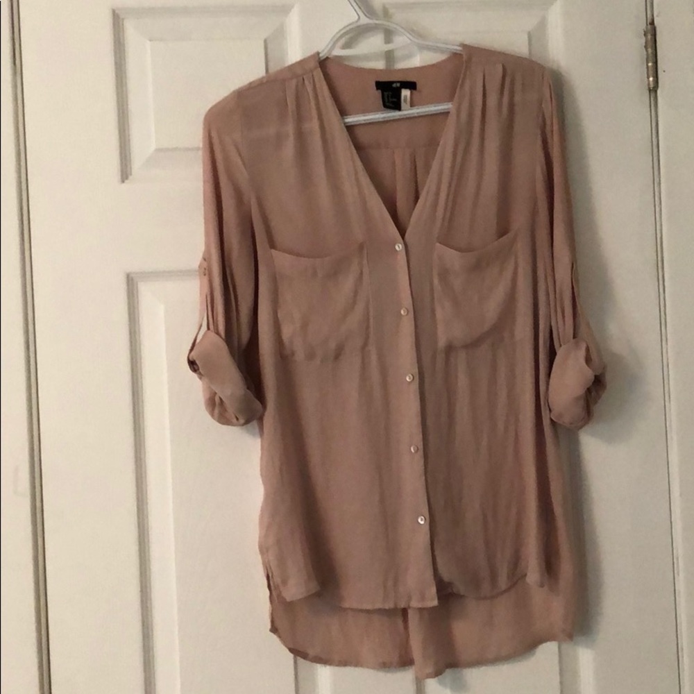 Dusty Rose Blouse